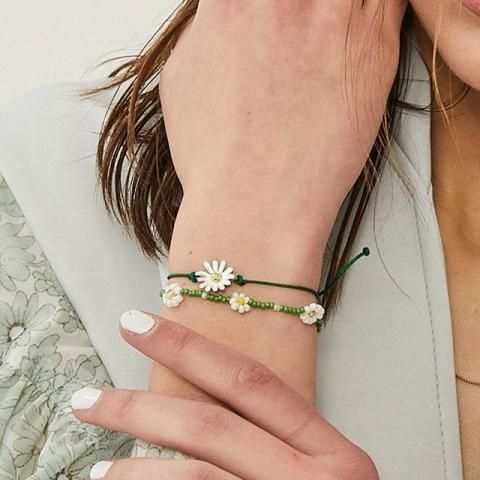 VINTAGE HOLLYWOOD■Make a Wish Bracelet ブレスレット 楽天市場】VINTAGE HOLLYWOOD MAKE A WISH BRACELET DAISY