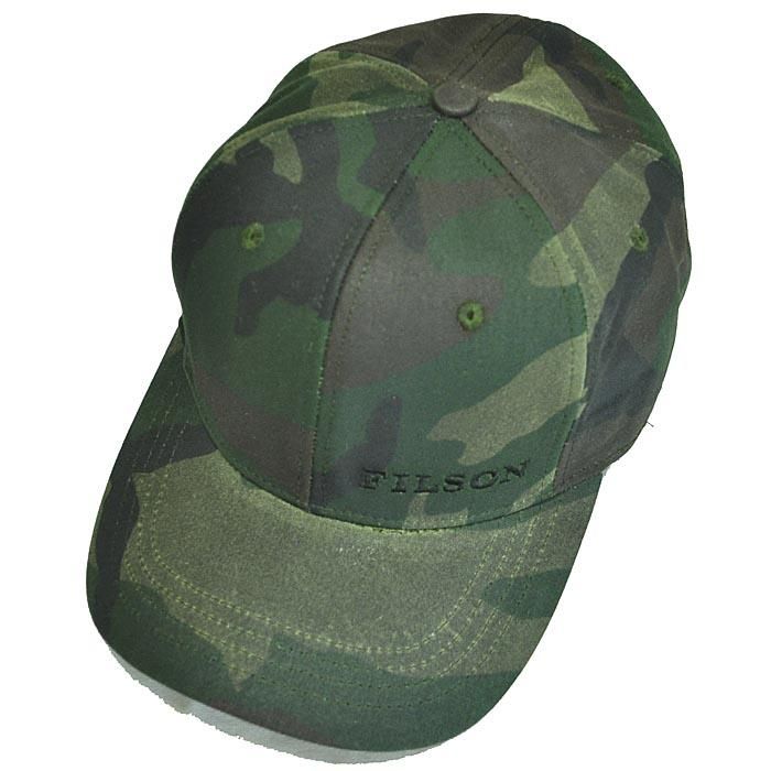 フィルソン Filson キャップ Camo Logger Cap メンズ 帽子 迷彩 カモ柄 936 Made In Usa 6パネルキャップ