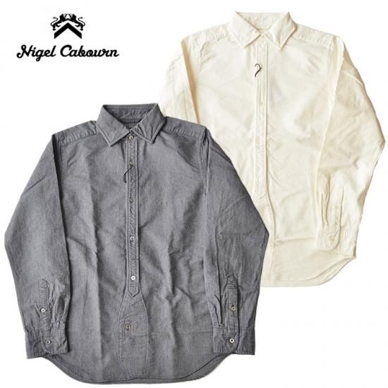 NIGEL CABOURN ナイジェルケーボン シャツ ブリティッシュオフィサーズ