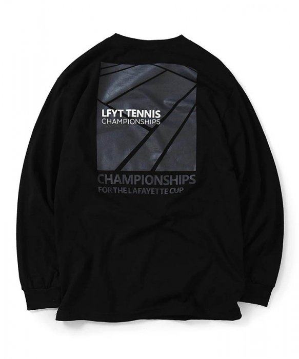 Lafayette ラファイエット Tシャツ LFYT CHAMPIONSHIPS L/S TEE ロンT M-XL 白 黒 長袖 LS200104  ストリート