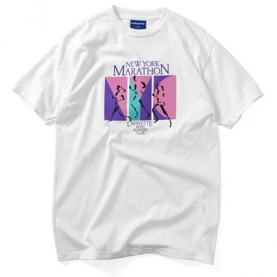 Lafayette ラファイエット Tシャツ ROAD RUNNER CLUB TEE 白 M-XL 半袖