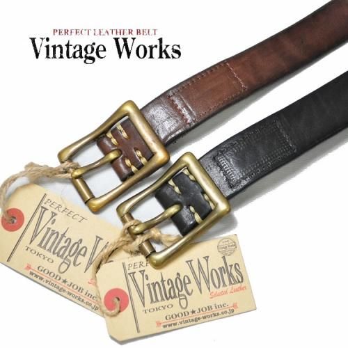 ヴィンテージワークス/レザーベルト/DH5679/ベルト/VINTAGE WORKS/送料無料