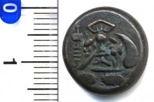 元文両面大黒豆板銀 天保豆板銀 両面大黒 4.4g | 明治以前の日本の古銭,丁銀・豆板銀,天保