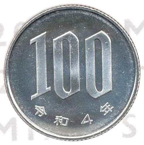 桜100円白銅貨（令和4年/2022/未使用） - 寺島コイン