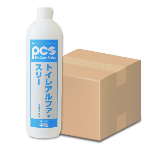 日本ケミカル PCS トイレアルファスリー 800ml×12本