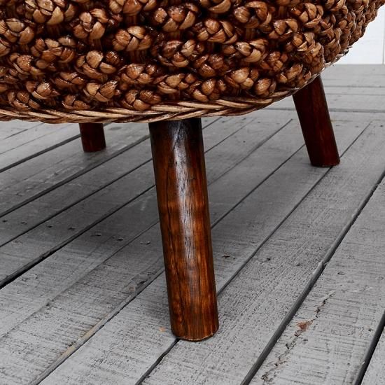 送料無料 ウォーターヒヤシンス【ケヴィン】チェア（ブルークッション