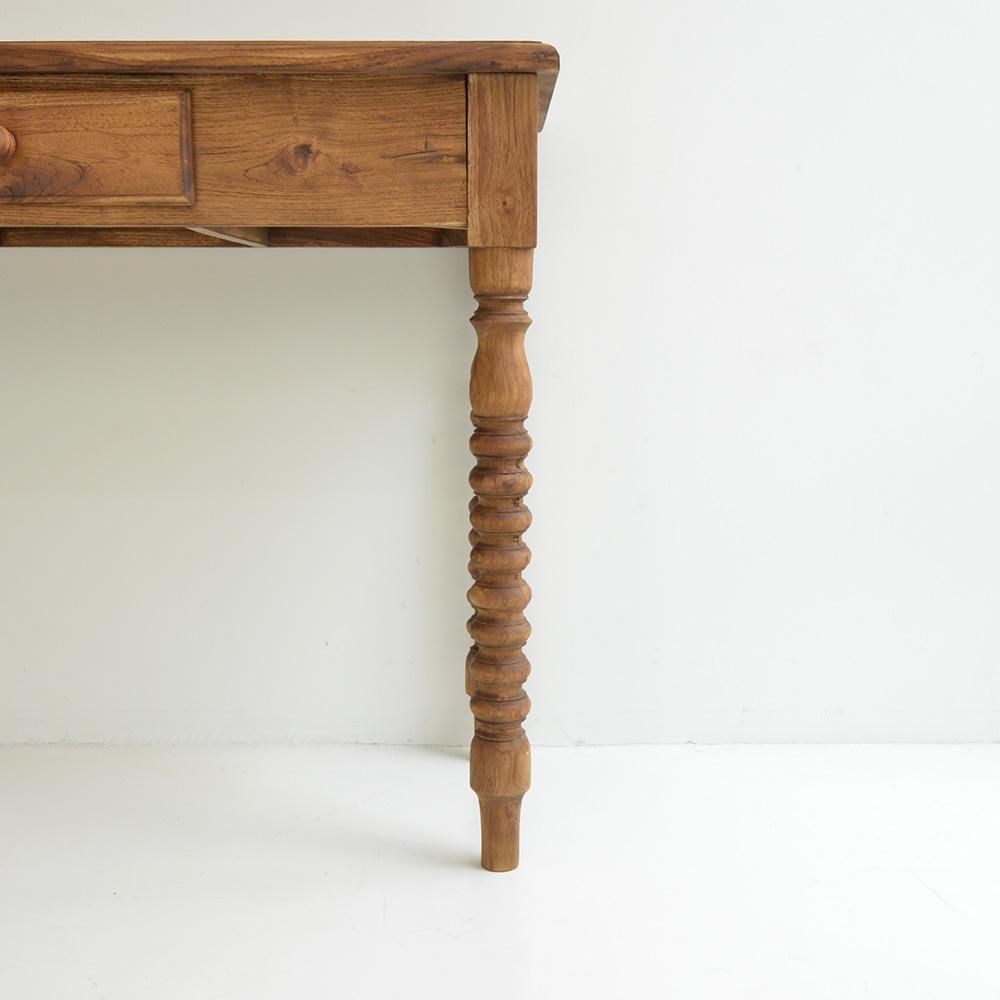 チーク家具　スクウェアテーブル T378RX チーク無垢材 ダイニングテーブル 幅180cm | 【SR-net