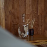 送料無料 インテリアアート・ガラスボトル#02 ガラスベース装飾 ディスプレイ 花瓶 一輪挿し 雑貨 置物 ガラス瓶 瓶 大きい おしゃれ 自然 ナチュラル キャニスター