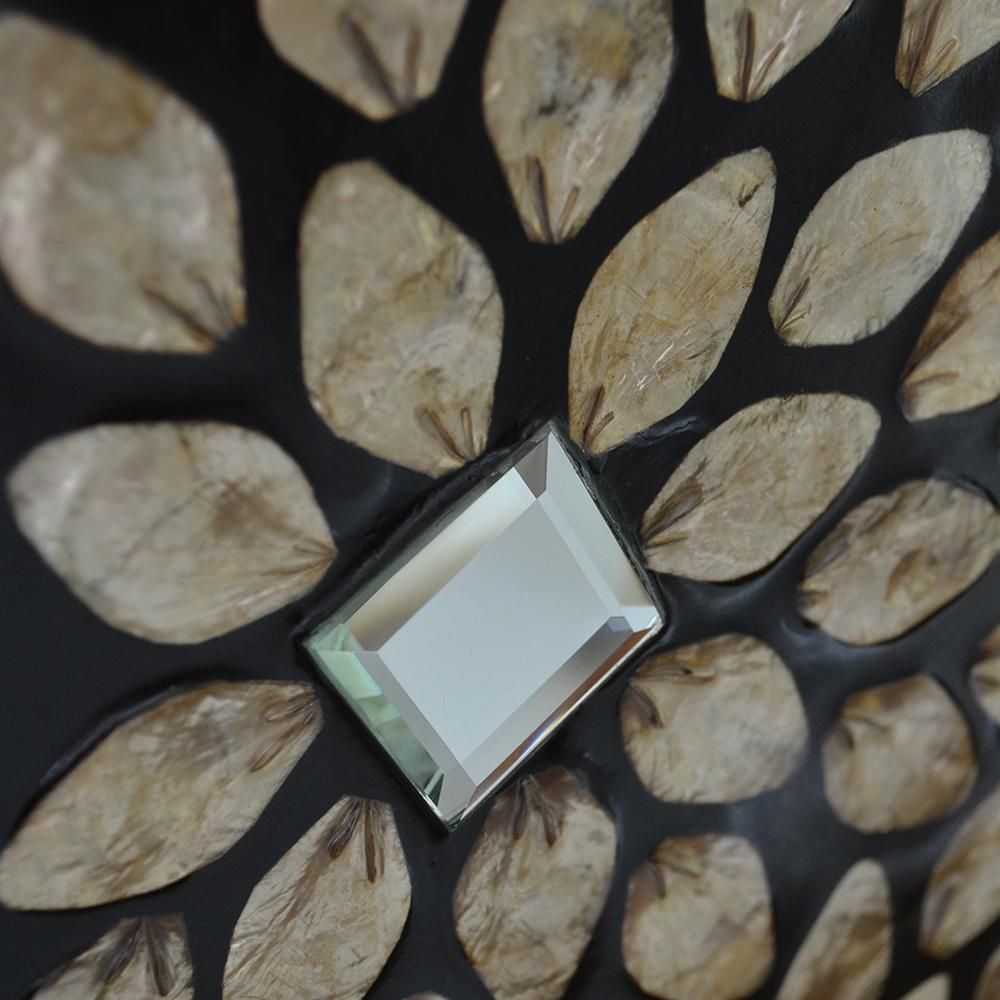 シェルの鏡 シェル・スクエアミラー｜オリジナル家具通販のCORIGGE MARKET。