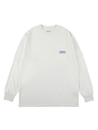 【STANDARD CALIFORNIA】SD Tech ドライ ロゴ ロンT Standard California Tech Dry Active Logo Pocket Long Sleeve