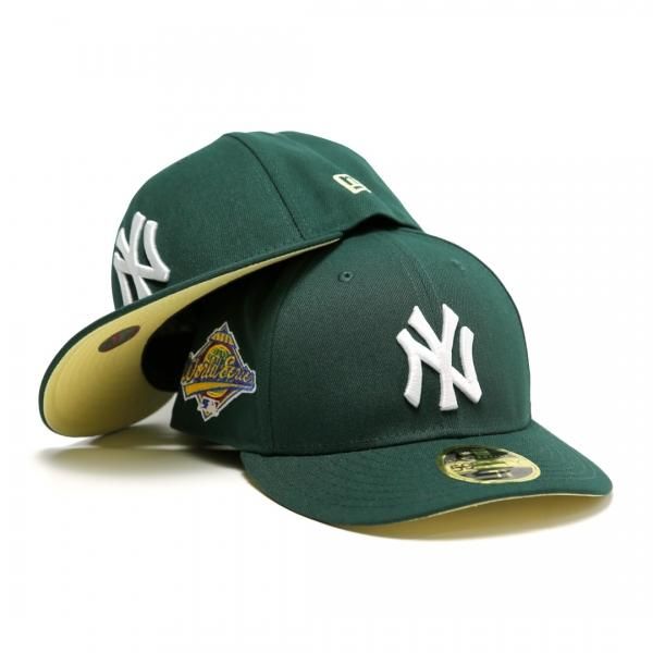 New York Yankees 1996 World Series New Era Low Profile 59Fifty Cap Dark Green [Light Yellow Bottom]