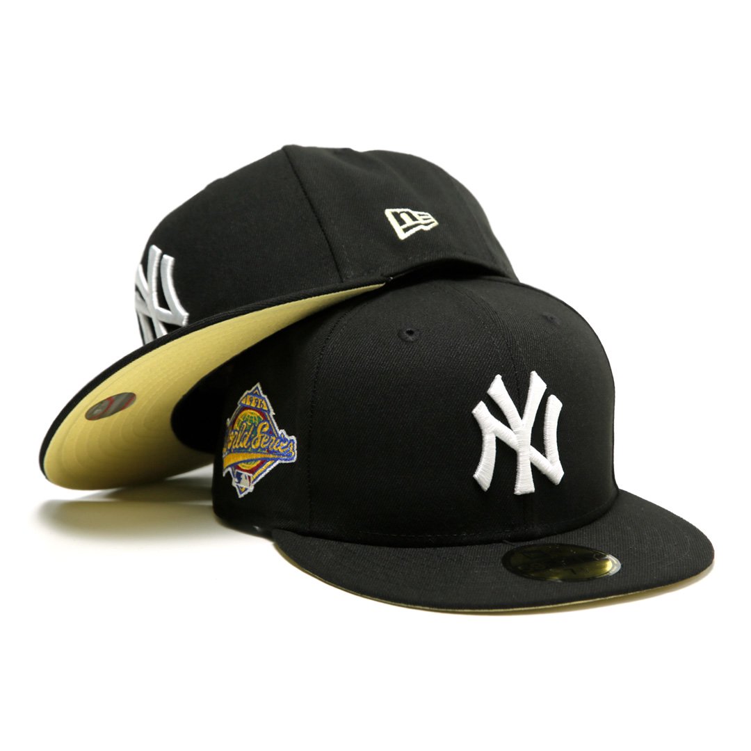 Prijs Vooruit dorst New York Yankees 1996 World Series New Era 59Fifty Fitted Cap Black [Light  Yellow Bottom] - DREAM TEAM ONLINE SHOP