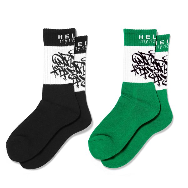 Hello My Name Is Middle Socks<img class='new_mark_img2' src='https://img.shop-pro.jp/img/new/icons56.gif' style='border:none;display:inline;margin:0px;padding:0px;width:auto;' />
