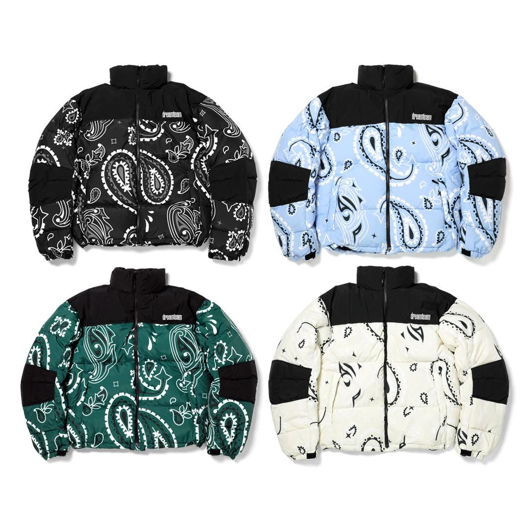 dreamteam Bandana Down Jacket - DREAM TEAM ONLINE SHOP