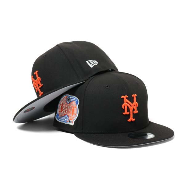 New York Mets Subway Series New Era 9Fifty Snap Back Cap Black