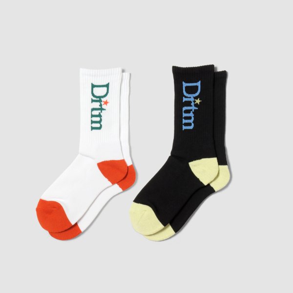 <img class='new_mark_img1' src='https://img.shop-pro.jp/img/new/icons20.gif' style='border:none;display:inline;margin:0px;padding:0px;width:auto;' />Drtm Star Logo Middle Socks