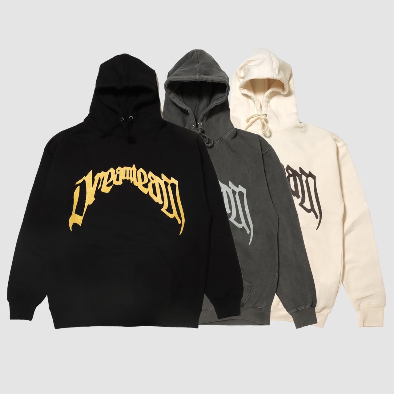 <img class='new_mark_img1' src='https://img.shop-pro.jp/img/new/icons21.gif' style='border:none;display:inline;margin:0px;padding:0px;width:auto;' />Dreamteam Old Arch logo Hooded Pullover