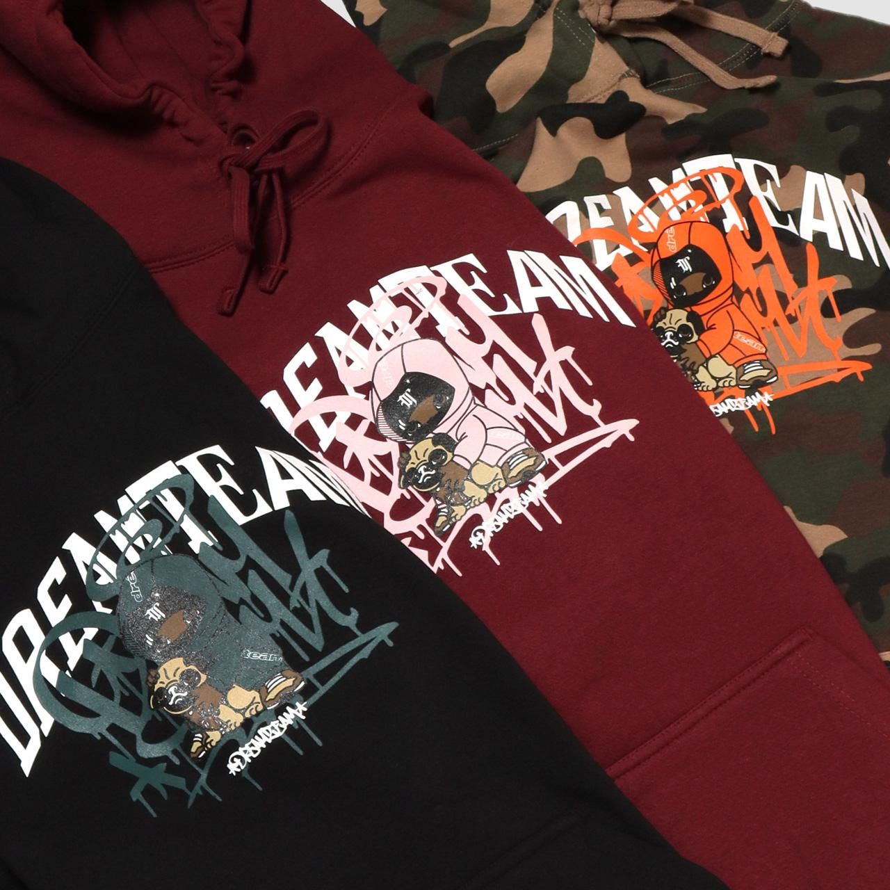 Dreamteam x ZECS Hooded Pullover - DREAM TEAM ONLINE SHOP