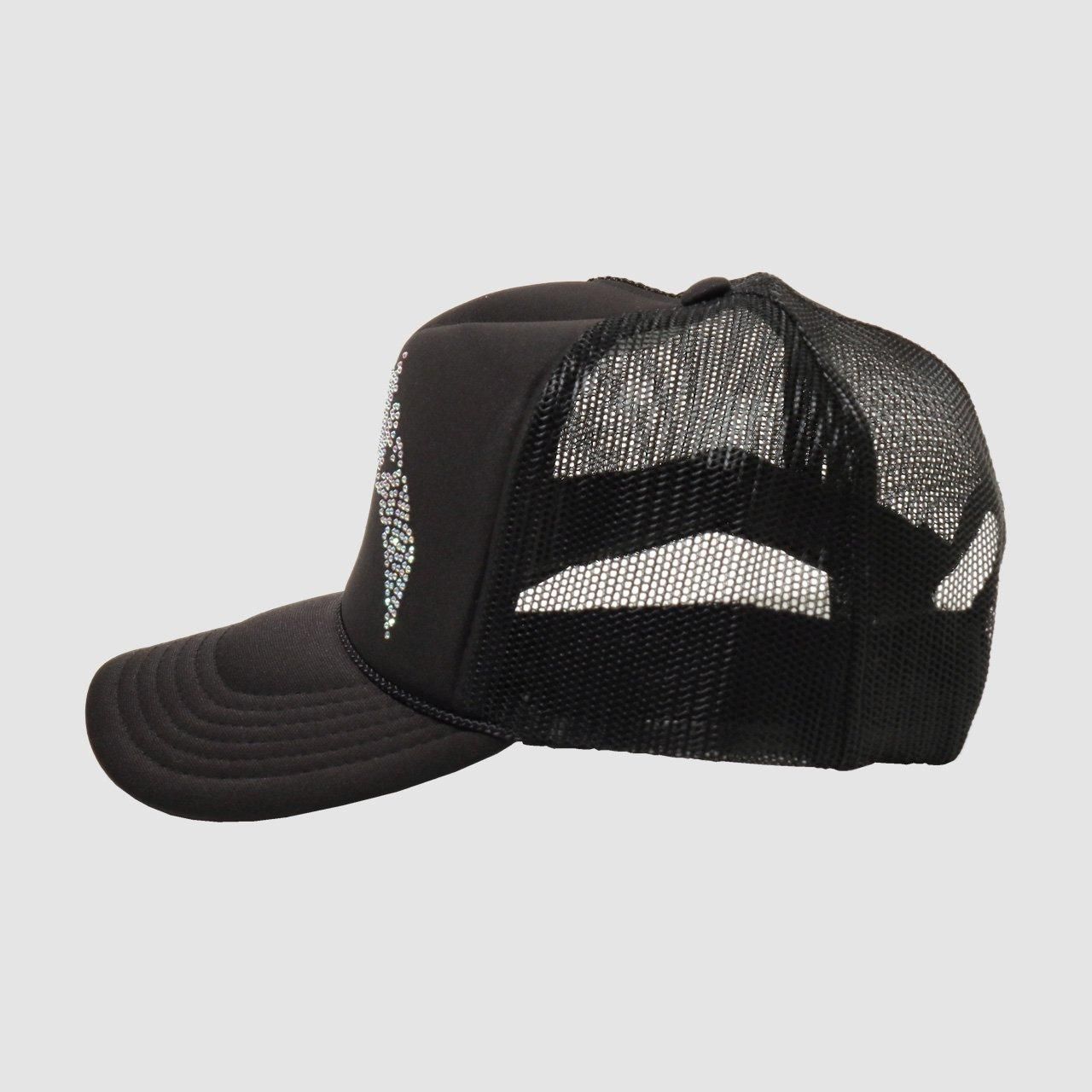 Rhinestone Arch Logo Mesh Cap - DREAM TEAM ONLINE SHOP Rhinestone Arch Logo Mesh Cap - DREAM TEAM ONLINE SHOP