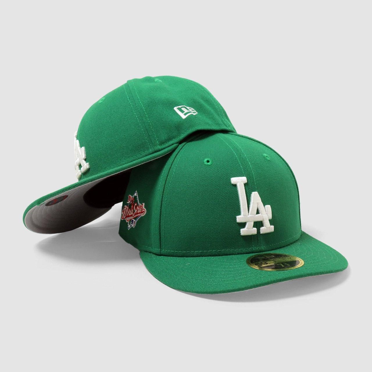 Los Angeles Dodgers 1988 World Series New Era Low Profile 59Fifty Cap Kelly Green