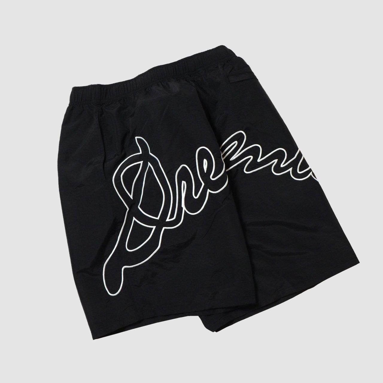 値下げ‼️TEAM LOGO SNAKE NYLON EAZY SHORTS Dreamteam Script Logo Nylon Shorts - DREAM TEAM ONLINE SHOP