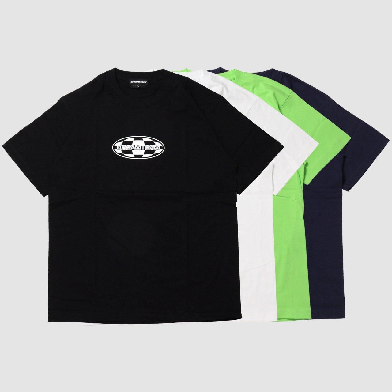 Checkered Oval Logo T-Shirts