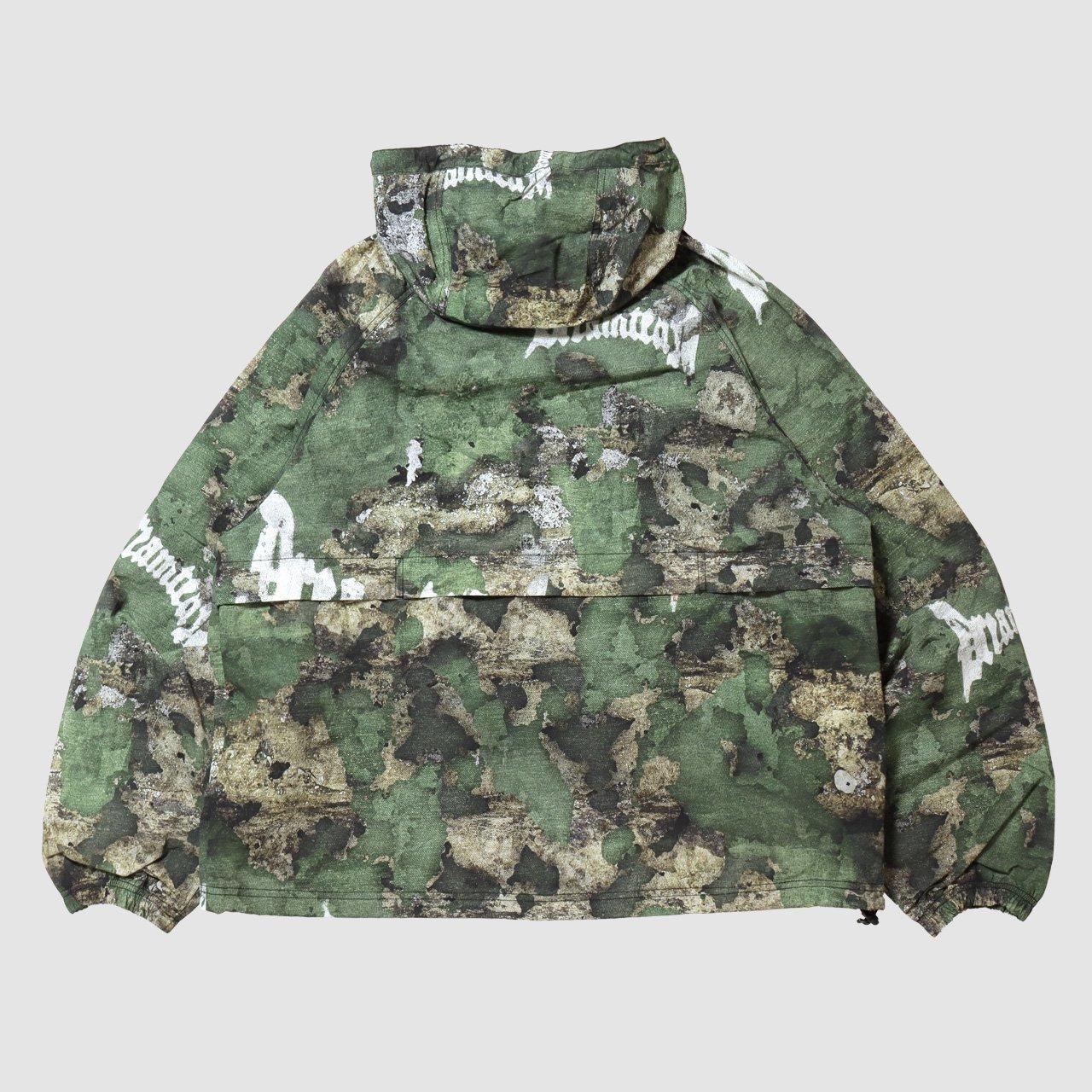 DREAMTEAM Old E Logo Camouflage Hooded Nylon Jacket - DREAM DREAMTEAM Old E Logo Camouflage Hooded Nylon Jacket - DREAM