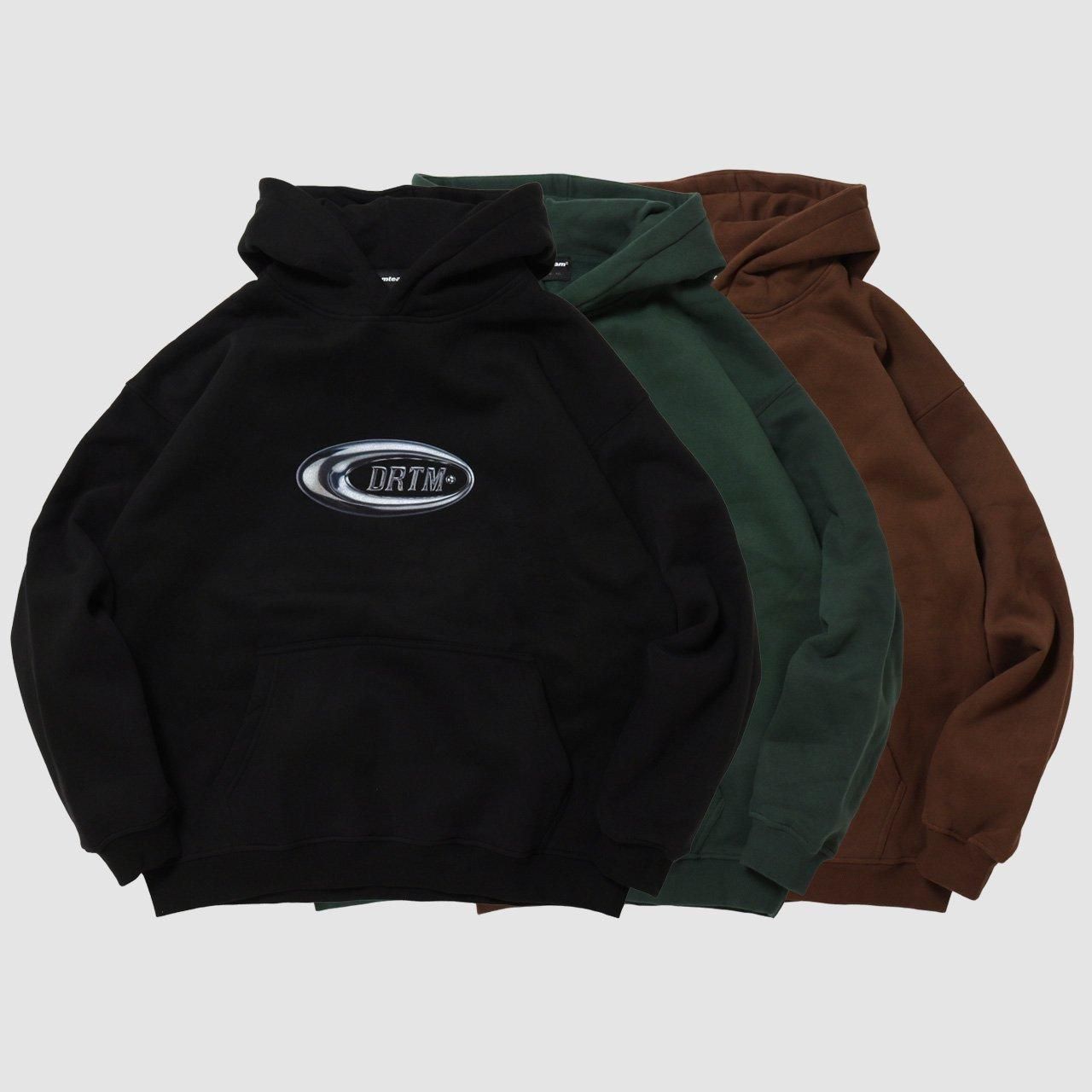 DRTM Oval Chrome Logo 12oz Hooded Pullover
