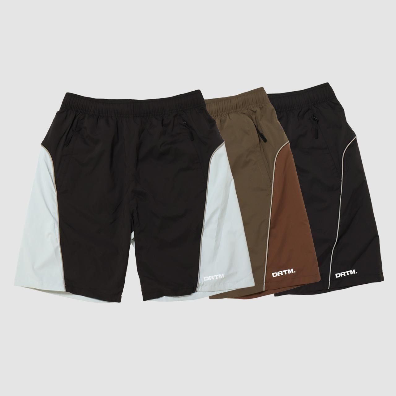 DRTM Logo Panel Nylon Shorts