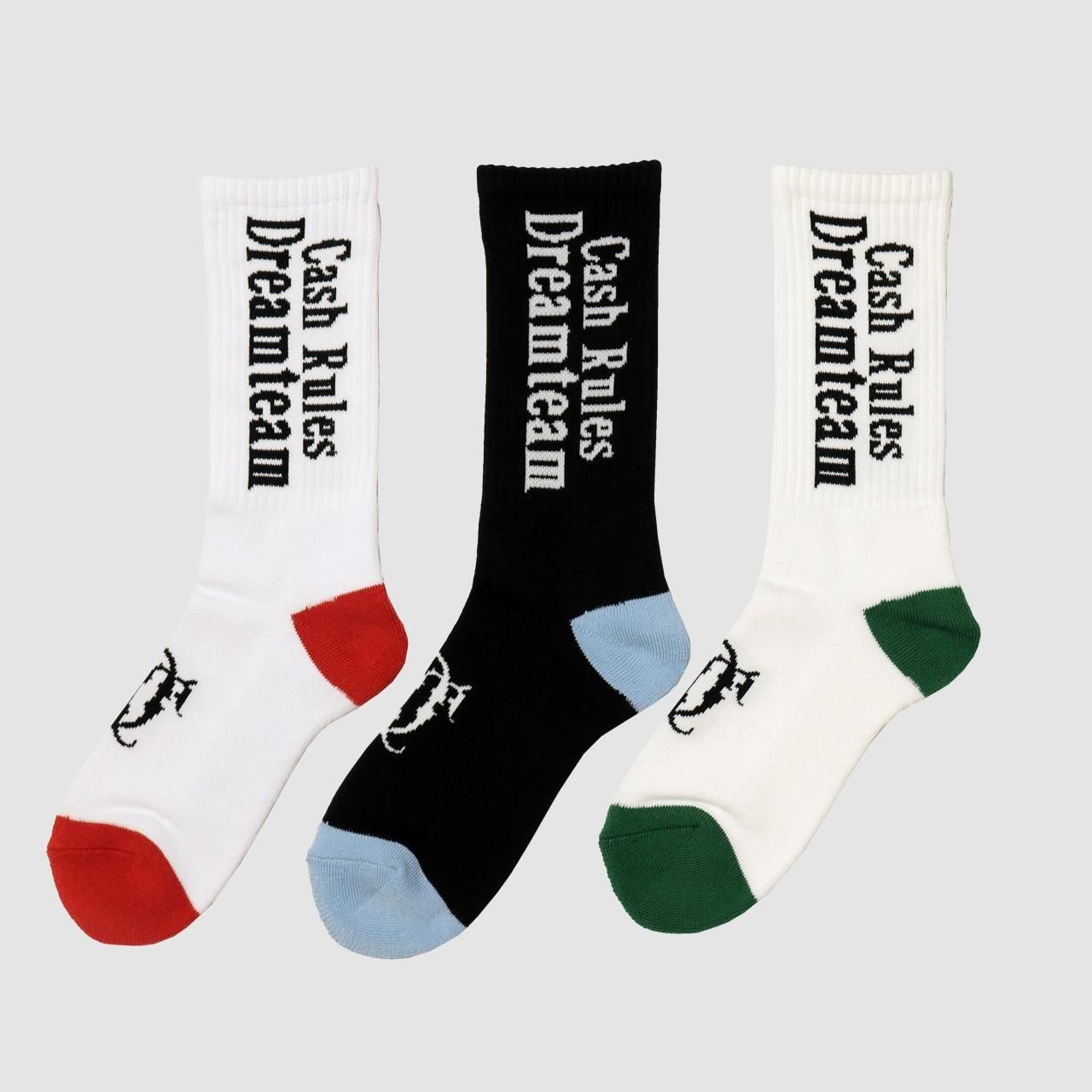 Cash Rules DT Middle Socks