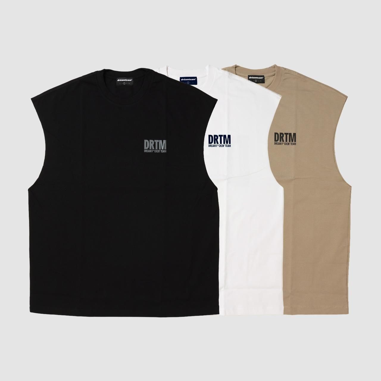 DRTM Grunge Logo No Sleeve Shirts