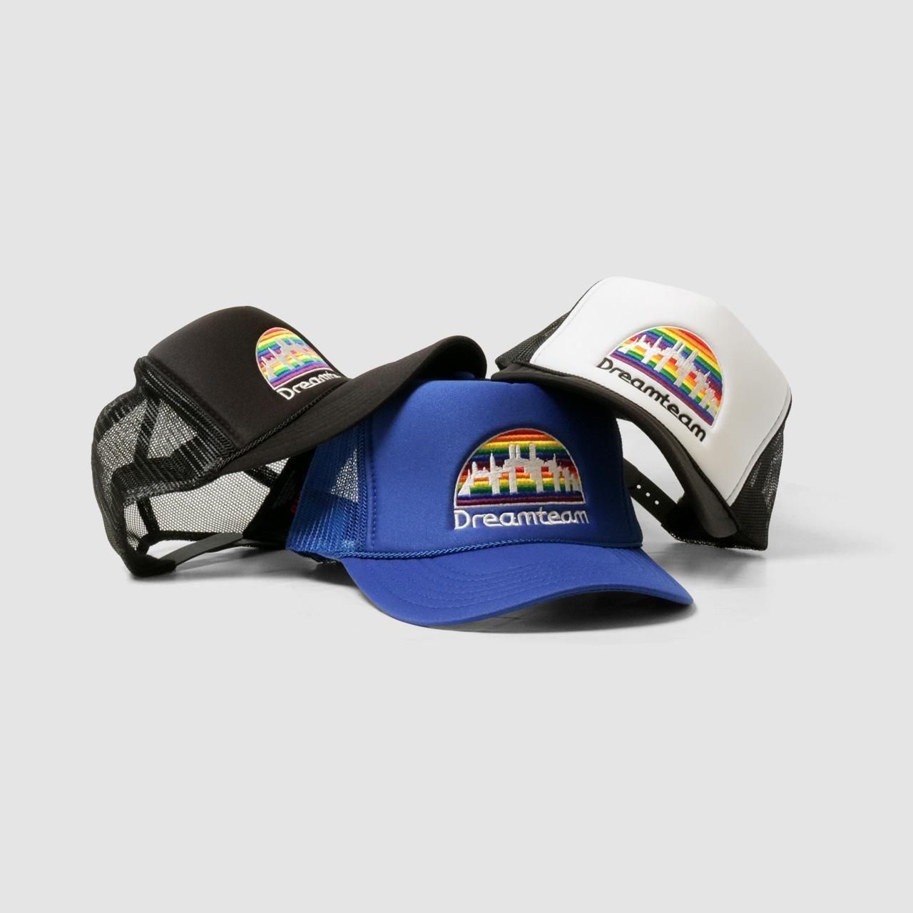 Dreamteam Rainbow Logo Mesh Cap