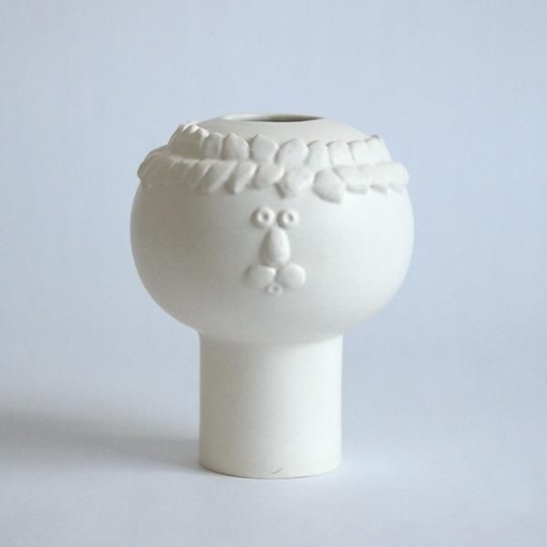 Stig Lindberg - Annikki Hovisaari アンニッキ ホヴィサーリ フラワーベース Annikki Hovisaari for Arabia, Finland, unique stoneware