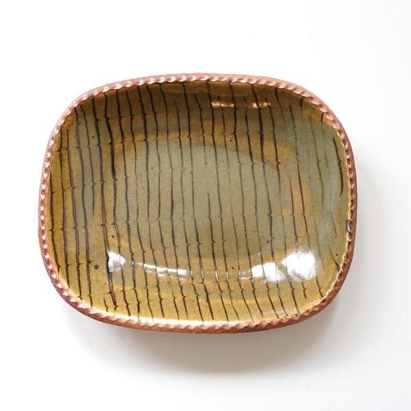 前野直史 スリップウェア・ 角皿(長方形) - dieci｜online shop