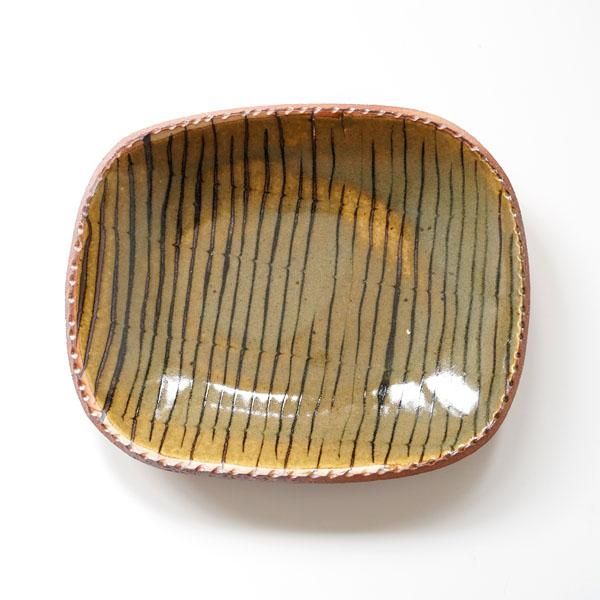 前野直史 スリップウェア・ 角皿(長方形) - dieci｜online shop