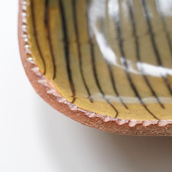 前野直史 スリップウェア・ 角皿(長方形) - dieci｜online shop