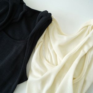 Tam Silk（タムシルク）  Sleeveless shirts（ノースリーブ）