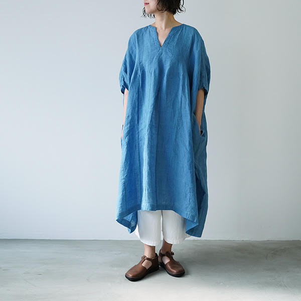 dosa(ドーサ) / yoruba tunic (denim) - dieci|online shop dosa(ドーサ) / yoruba tunic (denim) - dieci|online shop