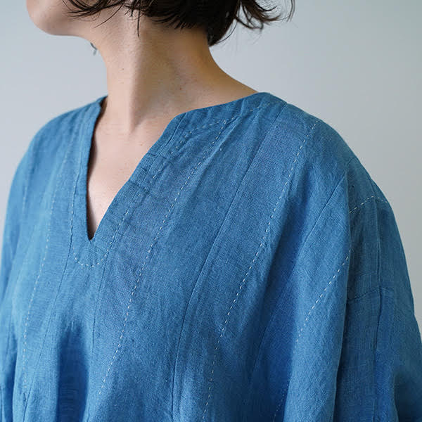 dosa(ドーサ) / yoruba tunic (denim) - dieci|online shop dosa(ドーサ) / yoruba tunic (denim) - dieci|online shop