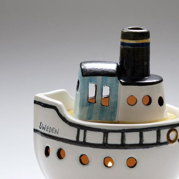 Lisa Larson(リサラーソン)Gustavsberg boat - dieci|online shop Lisa Larson(リサラーソン)Gustavsberg boat - dieci|online shop