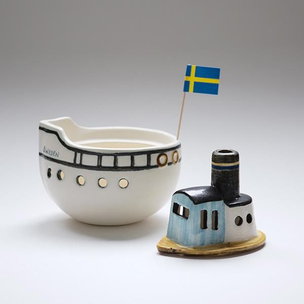 Lisa Larson(リサラーソン)Gustavsberg boat - dieci|online shop Lisa Larson(リサラーソン)Gustavsberg boat - dieci|online shop