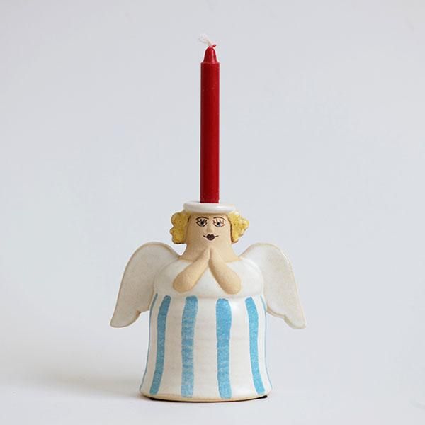 Lisa Larson(リサラーソン)CANDLE HOLDER angel 天使 - dieci Lisa Larson(リサラーソン)CANDLE HOLDER angel 天使 - dieci