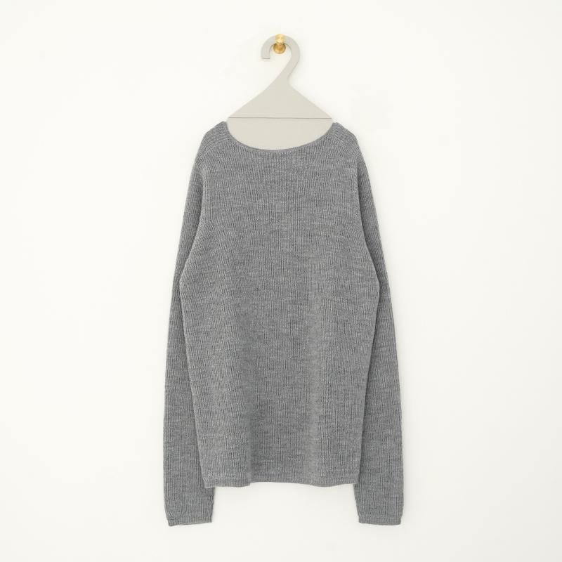 F/style（エフスタイル）佐藤ニットの無縫製リブ編みウールニット- dieci｜online shop