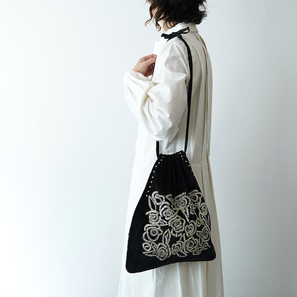 Khadi and Co/CAMELLIA VELVET COTTON BAG dieci|online shop