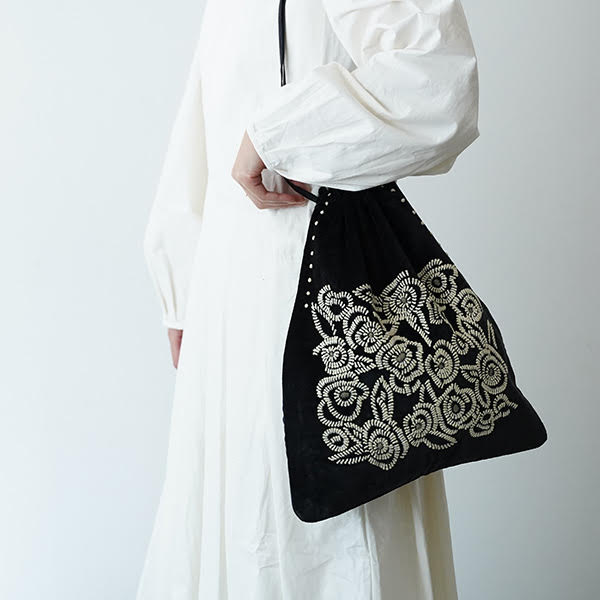 Khadi and Co/CAMELLIA VELVET COTTON BAG dieci|online shop