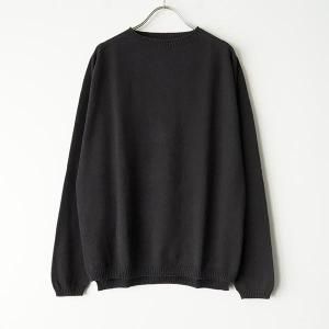 F/style（エフスタイル）佐藤ニットの無縫製の綿麻カーディガン