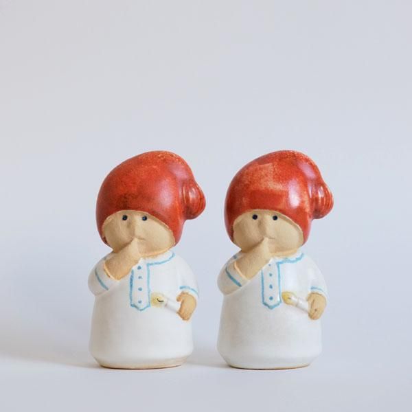 リサラーソン アドベント 聖ルチア祭 キャンドルホルダー 4体セット