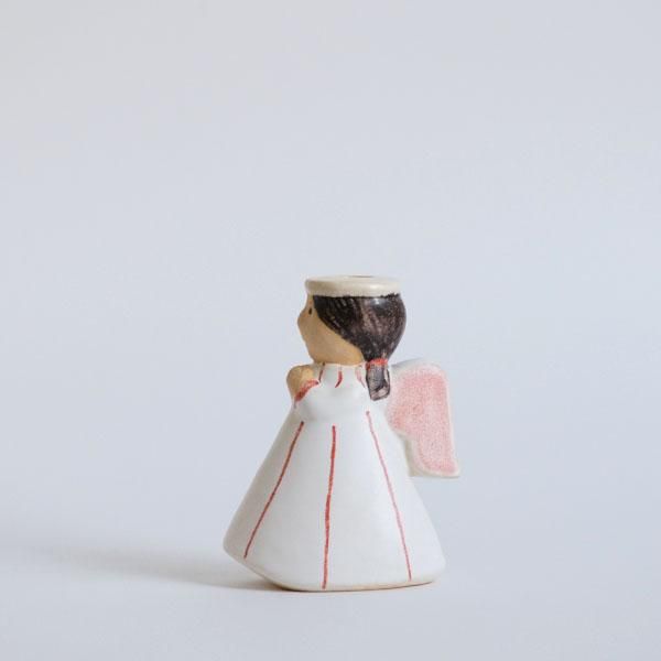 リサラーソン キャンドルホルダー 天使 男の子 キャンドルスタンド