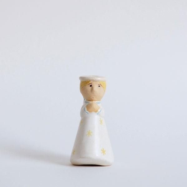 リサラーソン天使の置物 Lisa Larson（リサラーソン）CANDLE HOLDER angel 天使 - dieci