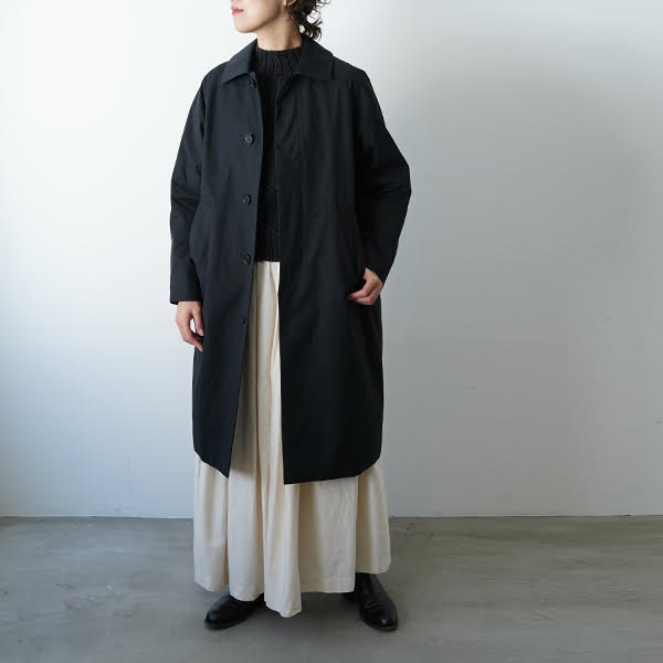 YAECA/ WOMEN ステンカラーコート スタンダードno60553- dieci｜online shop